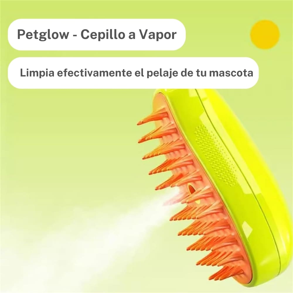 Petglow™: Cepillo a Vapor 3 en 1